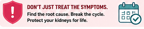 Don't just treat the symptoms.