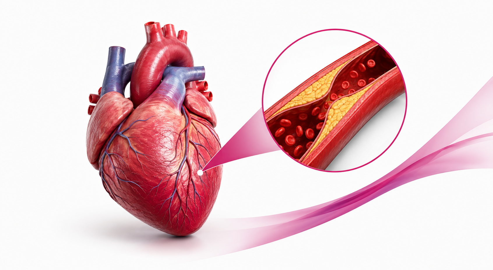 Can heart blockages be treated without a stent