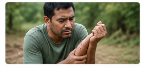 Snake bite Myth: A painless bite means the snake wasn’t venomous.